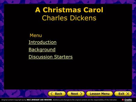 A Christmas Carol Charles Dickens