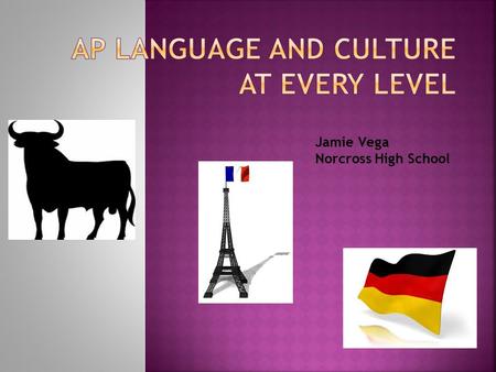 Jamie Vega Norcross High School. You will make an oral presentation on a specific topic to your class. You will have 4 minutes to read the presentation.