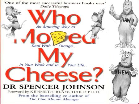 “Who Moved My Cheese?” Proverb: a traditional saying, e.g. “People in glass houses should not through stones.” Other examples from Spanish and Chinese.