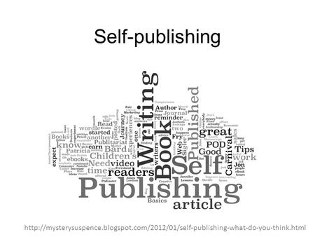 Self-publishing