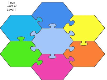 I can write at Level 1. I can write at Level 2 I can write at Level 3 AF5 –change the types of sentences I use. 1. I use simple sentences and can begin.