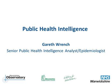 Public Health Intelligence