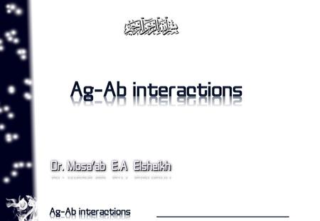 1. o immune-mediated hemolytic anemia. o Hemolytic disease of the newborn (ABO, Rh) 4 o identify antibodies present in a patient's serum prior before.