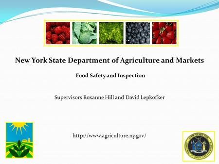 New York State Department of Agriculture and Markets