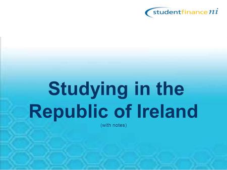 Studying in the Republic of Ireland (with notes)