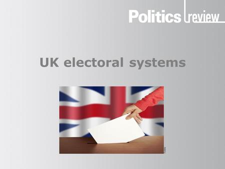 UK electoral systems Fotolia.