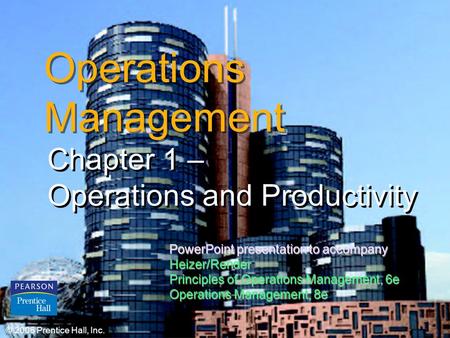 Operations Management