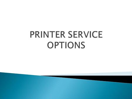  No agreements or contracts  Fixed labor rate plus price of parts  No priority – standard service queue –first come, first served  Pay-As-You-Go 