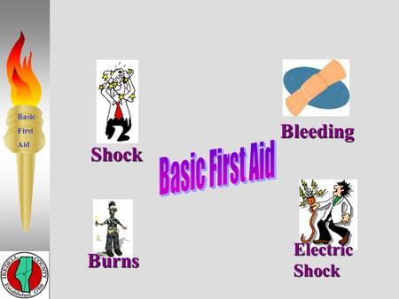 Basic First Aid Burns Shock Bleeding Electric Shock 14.