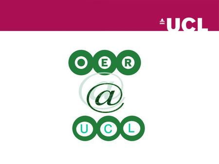 C U L. OER definitions “... digitised materials offered freely and openly for educators, students and self-learners to use and.