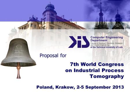 7th World Congress on Industrial Process Tomography