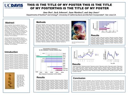 Abstract THIS IS THE TITLE OF MY POSTER THIS IS THE TITLE OF MY POSTERTHIS IS THE TITLE OF MY POSTER Jane Doe a, Jack Johnson a, Juan Martinez b, and Amy.