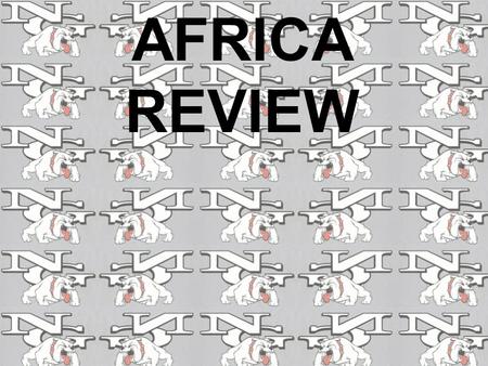 AFRICA REVIEW.