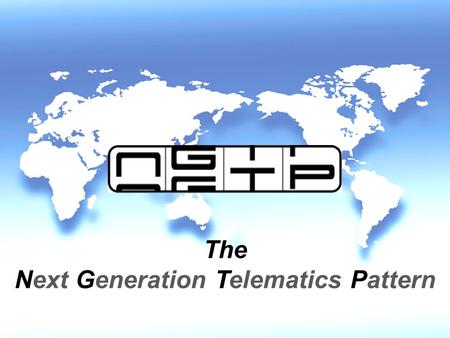 Next Generation Telematics Pattern