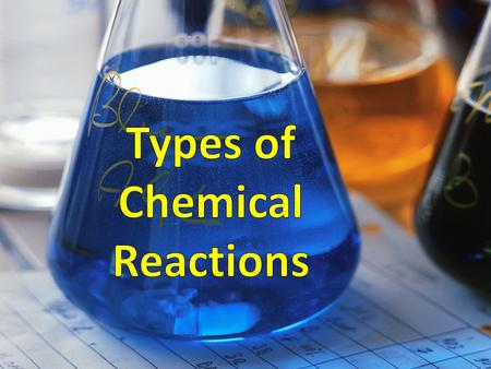 Types of Chemical Reactions