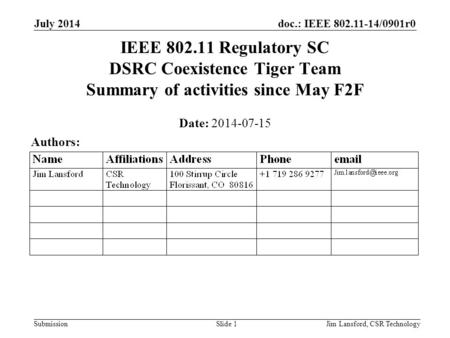 April 2009 doc.: IEEE /xxxxr0 July 2014