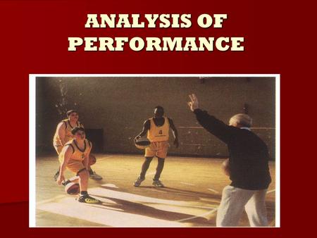 ANALYSIS OF PERFORMANCE. SPORTSBANK- ANALYSIS AND EVALUATION.