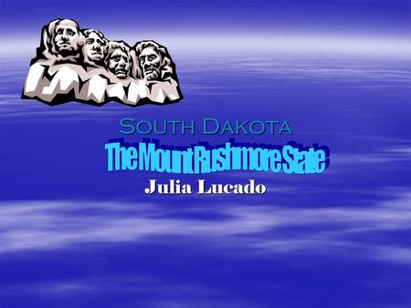 South Dakota Julia Lucado. The states that border South Dakota oNorth Dakota oMinnesota oIowa oNebraska oWyoming oMontana.