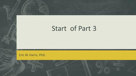 Start of Part 3 Eric W. Harris, PhD.. Basic Functional Subdivision of Neurons But, of course, there are exceptions – e.g., action potentials can originate.