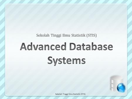 Advanced Database Systems