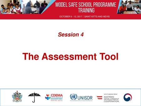 The Assessment Tool Session 4