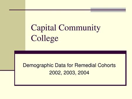 Capital Community College