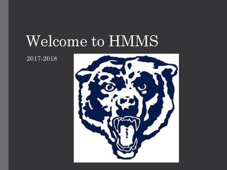 Welcome to HMMS 2017-2018.