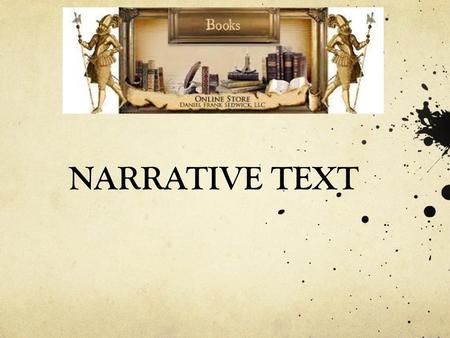 NARRATIVE TEXT.