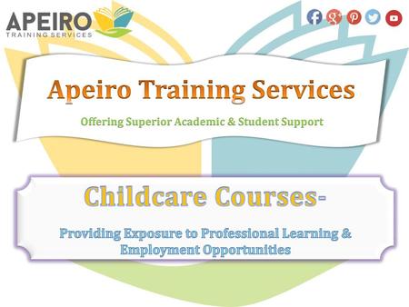 Apeiro Training Services Childcare Courses-