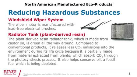 North American Manufactured Eco-Products