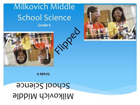 Milkovich Middle School Science Grade 6