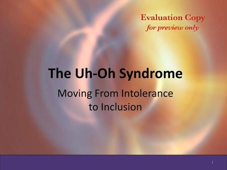 The Uh-Oh Syndrome with Steve Robbins