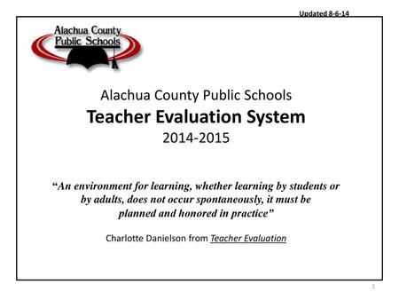 Teacher Evaluation System