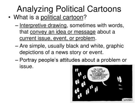 Analyzing Political Cartoons