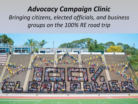 Advocacy Campaign Clinic