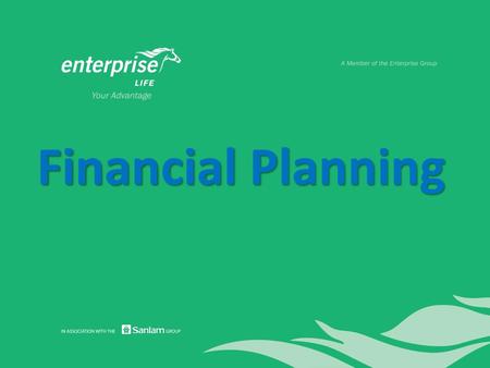 Financial Planning.