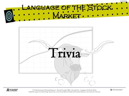 Language of the Stock Market