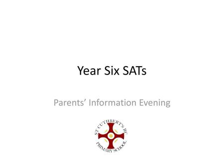 Parents’ Information Evening