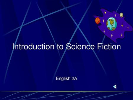 Introduction to Science Fiction