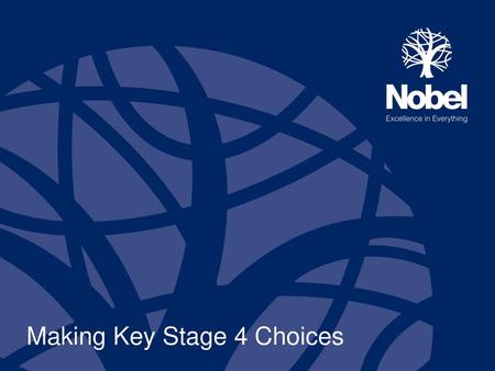 Making Key Stage 4 Choices