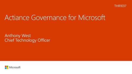 Actiance Governance for Microsoft