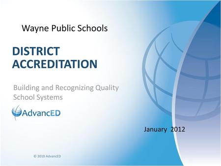 District Accreditation