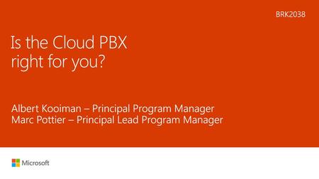 Is the Cloud PBX right for you?