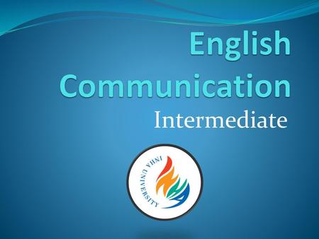 English Communication