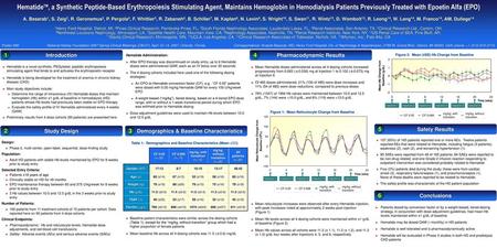 Introduction Pharmacodynamic Results Safety Results