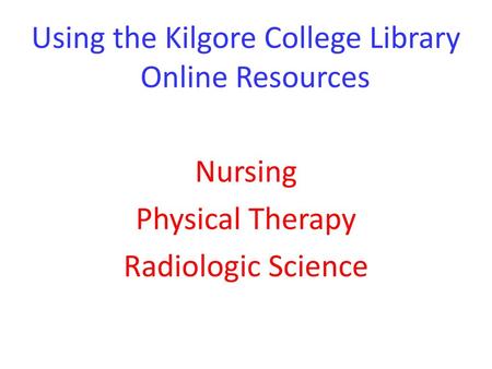 Library Access 24/7 Did you know that you can do research without actually coming to the KC Library on campus? You have access to our databases and ebooks: