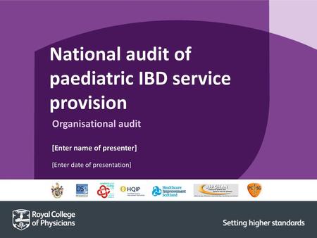 National audit of paediatric IBD service provision