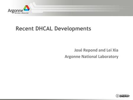 Recent DHCAL Developments