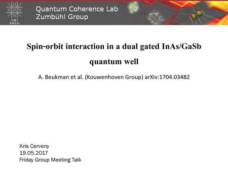 Spin-orbit interaction in a dual gated InAs/GaSb quantum well