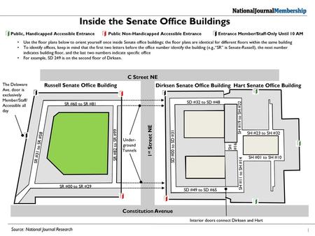 Inside the Senate Office Buildings